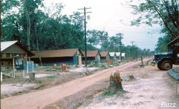 Our company area in Lai Khe. We wouldn't see it very often though.
